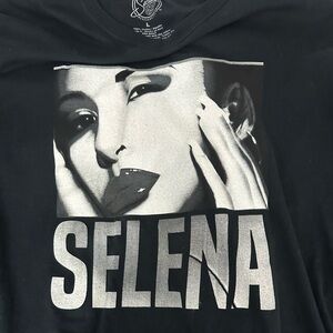 2 - Selena Large Tees- One long sleeved EUC